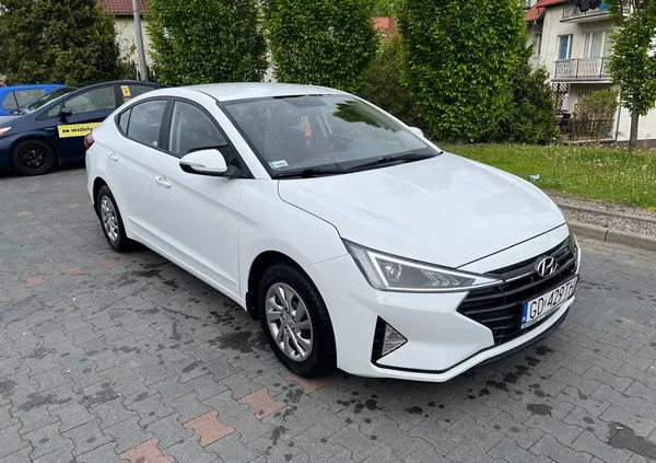 samochody osobowe Hyundai Elantra cena 59900 przebieg: 69000, rok produkcji 2019 z Gdańsk